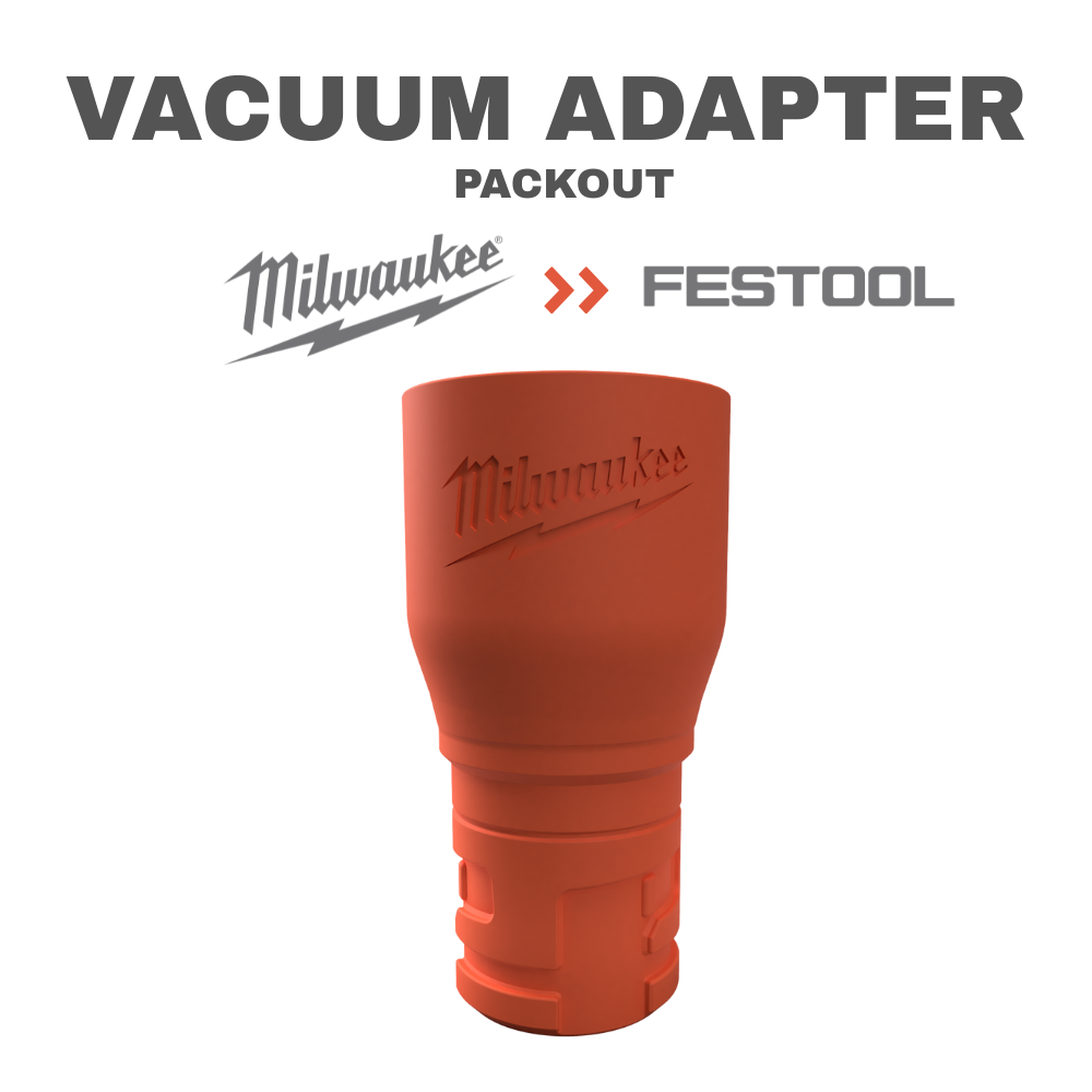 Milwaukee Packout Vacuum To Festool Adapter