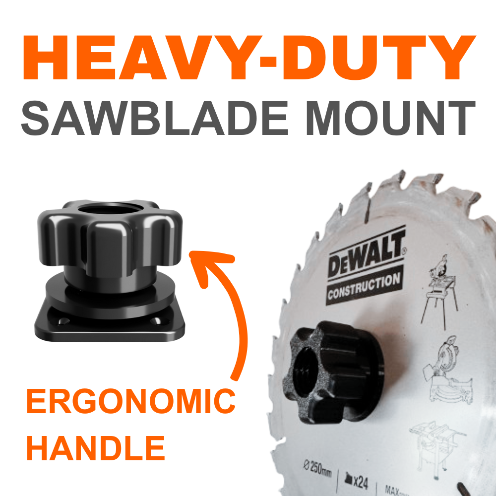 Heavy-Duty Lock for Saw Blades