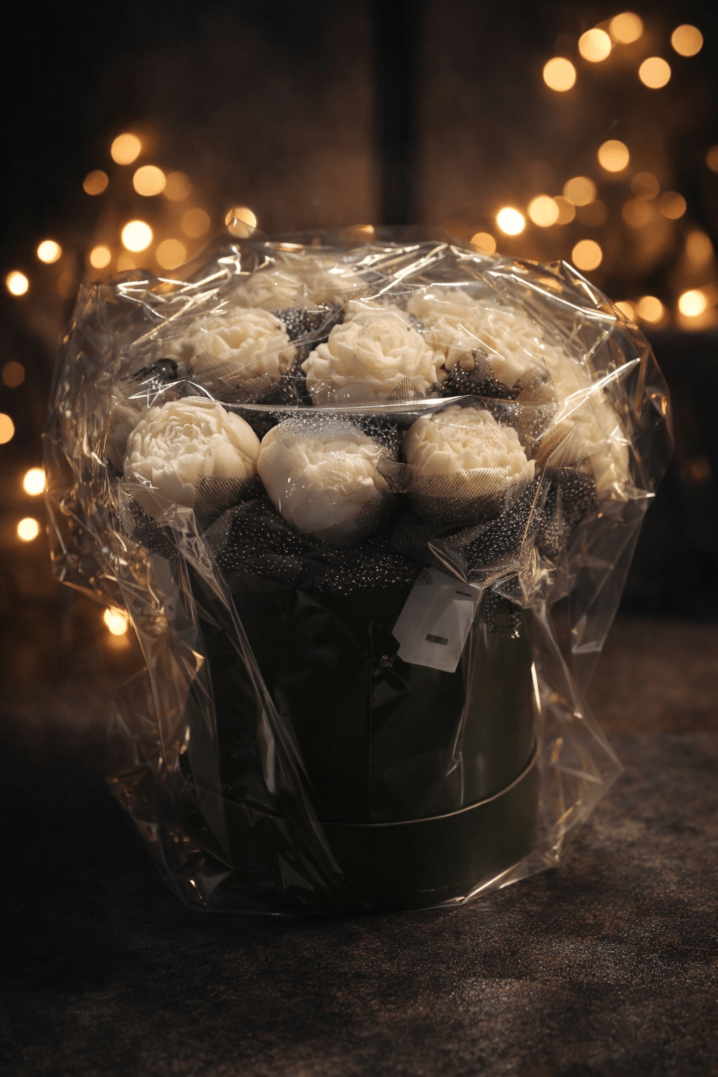 Blomsterornament i sojavoks – elegant gaveidé - Nordic Elance