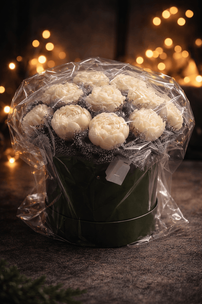 Blomsterornament i sojavoks – elegant gaveidé - Nordic Elance