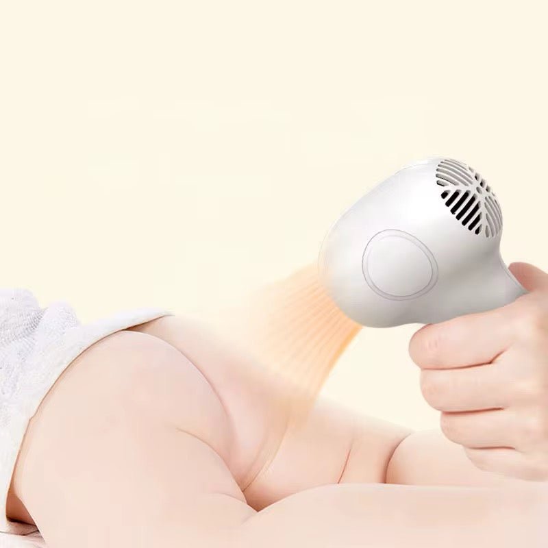 Busters Trådløse Baby (Hår)tørrer – Blid, Støjsvag & Sikker Varmluft - Nordic Elance