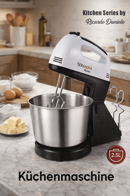 Køkkenmaskine Seranova Home 500W – 2,5L Skål i Rustfrit Stål - Nordic Elance
