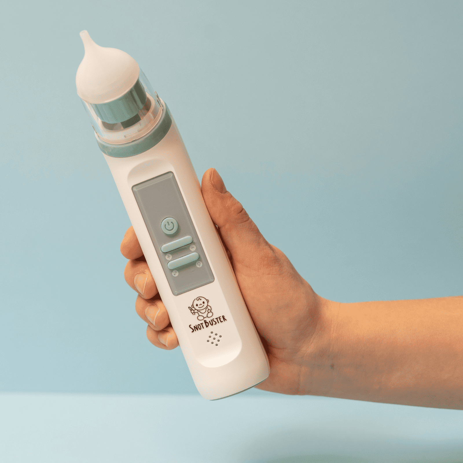 SnotBuster – Elektrisk næsesuger med justerbar sugestyrke - Nordic Elance